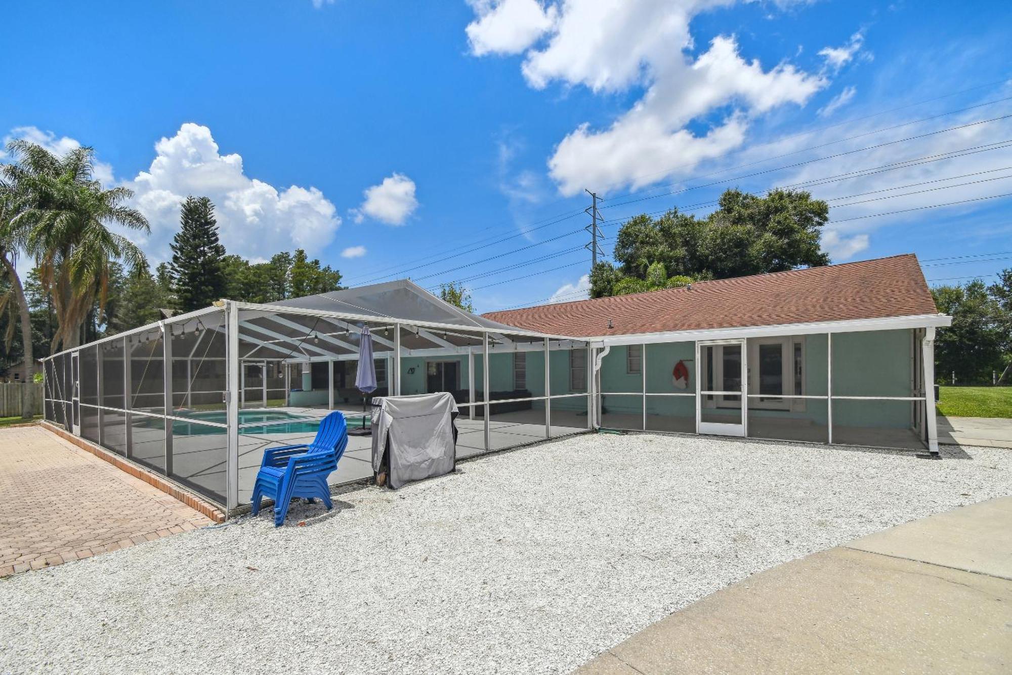Lake House Westchase Area. Heated Pool Waterfront! Tampa Eksteriør bilde