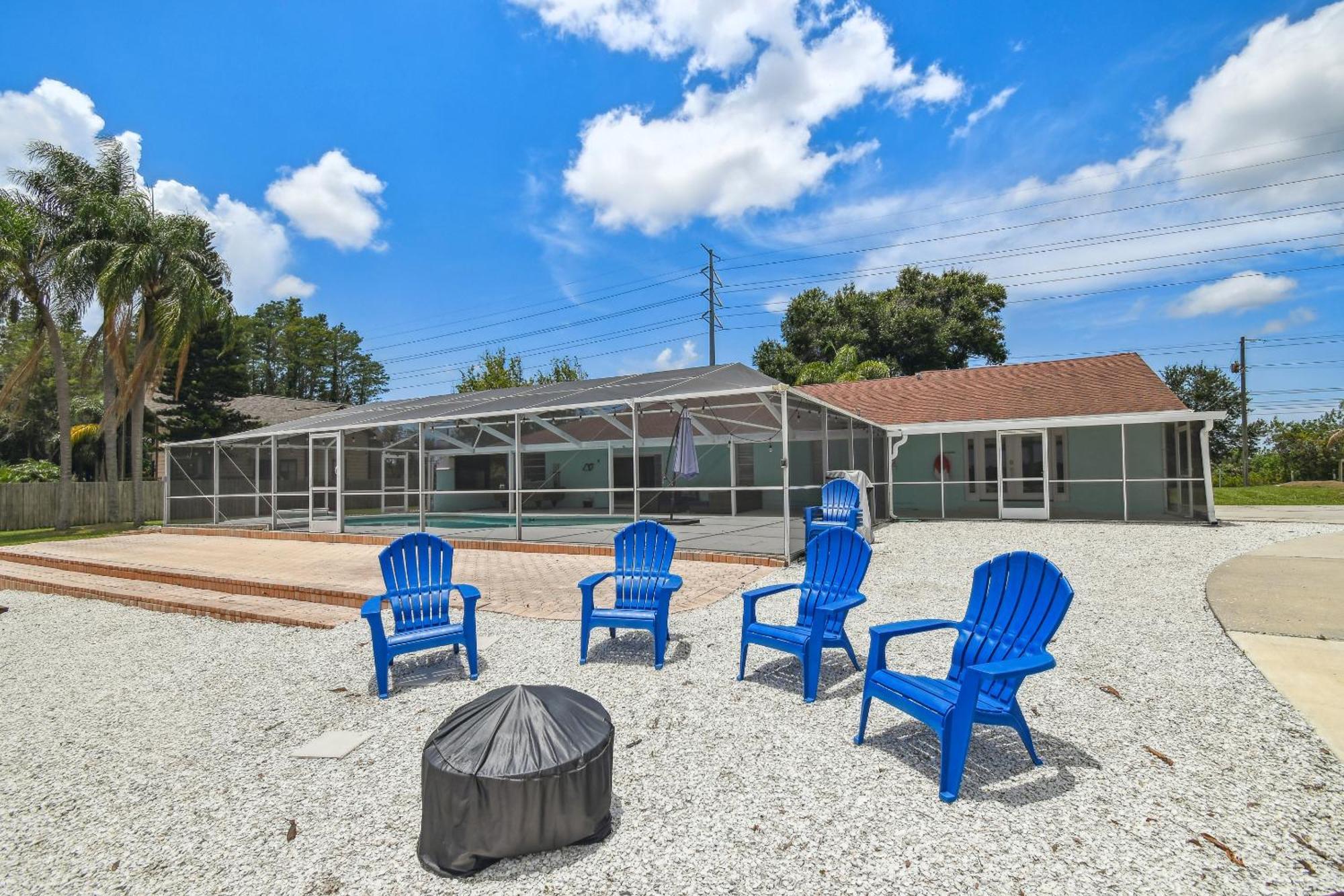 Lake House Westchase Area. Heated Pool Waterfront! Tampa Eksteriør bilde