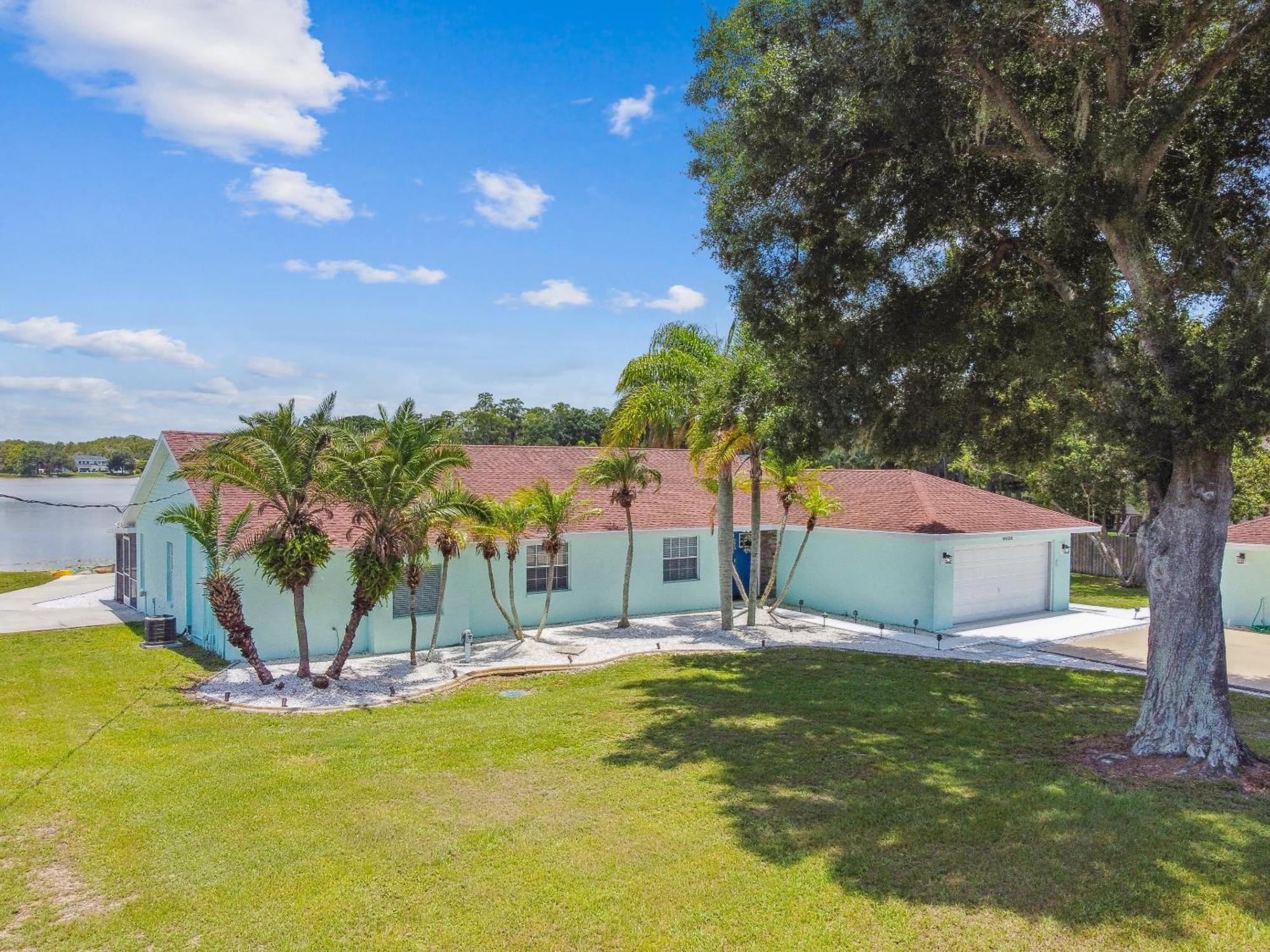 Lake House Westchase Area. Heated Pool Waterfront! Tampa Eksteriør bilde